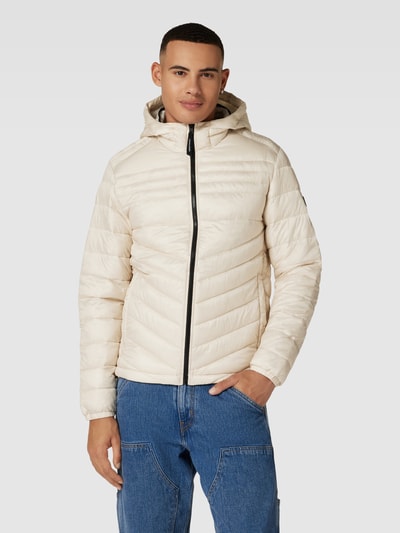 JACK & JONES Steppjacke mit Label-Patch Modell 'HERO' Beige 4