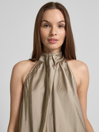 mbyM Blousetop met halter, model 'Zuzela' Beige - 3