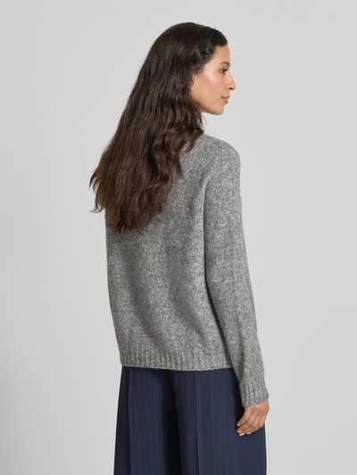 Weekend Max Mara Relaxed Fit Strickpullover aus Alpaka-Mix Modell 'GHIACCI' Mittelgrau 5