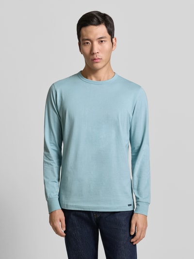 Tom Tailor Regular fit shirt met lange mouwen van puur katoen Blauw - 4