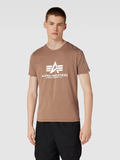 Alpha Industries Jumpsuit aus Krepp  Taupe 4