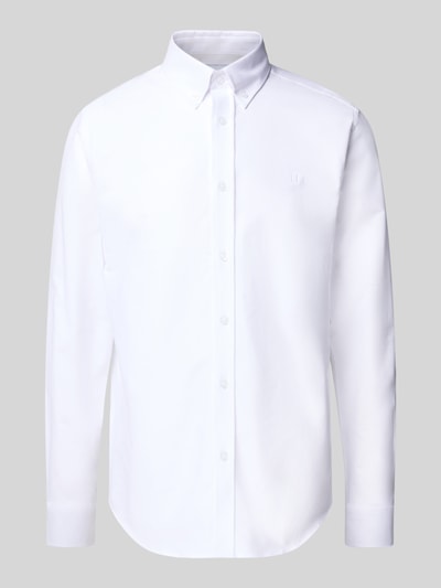 Les Deux Regular Fit Freizeithemd mit Button-Down-Kragen Modell 'Konrad' Weiss 2