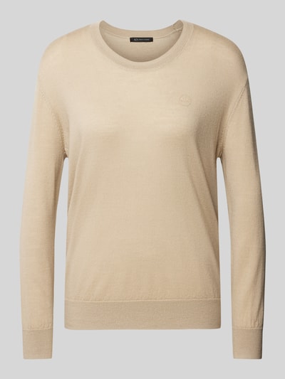 ARMANI EXCHANGE Gebreide pullover met ronde hals Ecru - 2