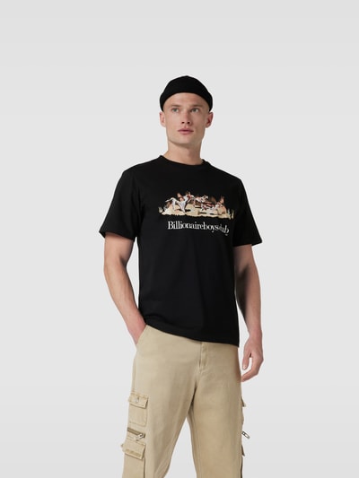 Billionaire Boys Club T-Shirt mit Label-Print Black 4