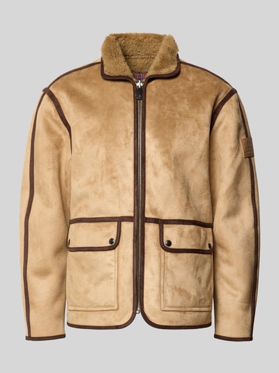 Scotch & Soda Jack met ritssluiting Camel - 2