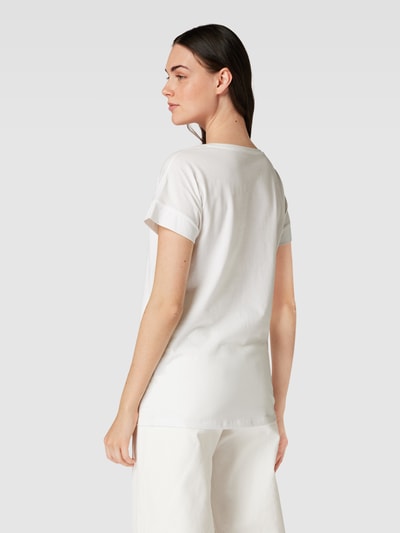 Christian Berg Woman T-shirt met motiefprint Offwhite - 5