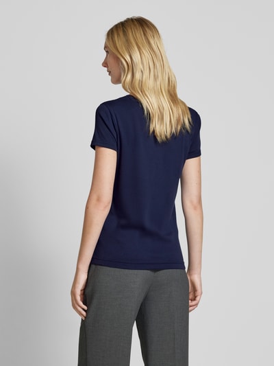 Lauren Ralph Lauren T-shirt met V-hals Donkerblauw - 5