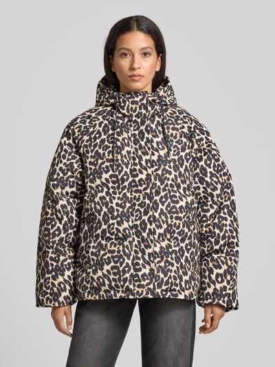 LOLLYS LAUNDRY Steppjacke mit Kapuze Modell 'Shelby' Mittelbraun 4