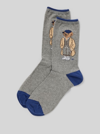 Polo Ralph Lauren Sokken met labeldetail Lichtgrijs - 1