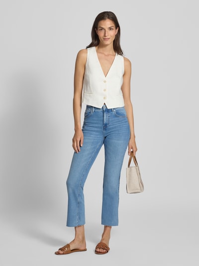 Mango Jeans mit Fransen Modell 'SIENNA' Jeansblau 1