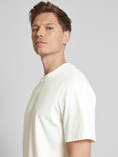 HUGO T-shirt met ronde hals, model 'Dapolino' Offwhite - 3