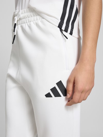 adidas Sportswear Sweatpants mit elastischem Bund und Tunnelzug Weiss 3