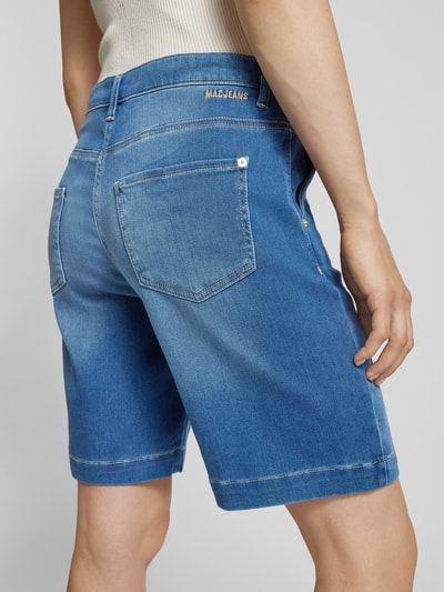 MAC Korte regular fit jeans met tunnelkoord, model 'Jogg`n Short' Blauw - 3