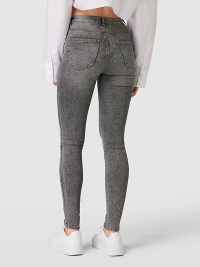 Only Skinny fit jeans met steekzakken, model 'ROSE' Middengrijs - 5