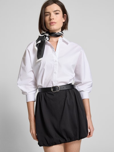 Vero Moda Uitlopende minirok van katoenmix, model 'TASS' Zwart - 3