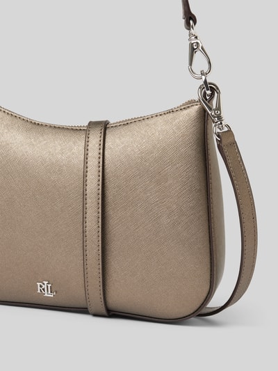 Lauren Ralph Lauren Handtasche mit Logo-Applikation Modell 'DANNI' Silber 3