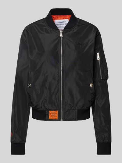 Original Bombers Bomberjacke mit Logo-Stitching Black 2