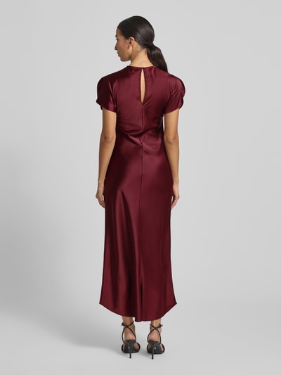 GUIDO MARIA KRETSCHMER WOMAN Cocktailkleid mit Rundhalsausschnitt Modell 'Melody' Bordeaux 5