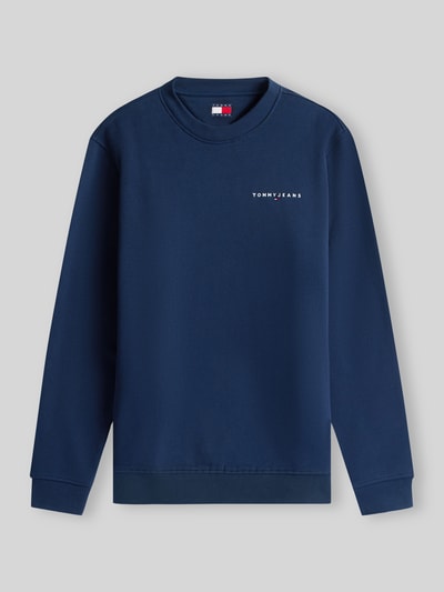 Tommy Jeans Regular Fit sweatshirt met kleine logo-opschrift Donkerblauw - 2