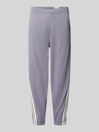 adidas Sportswear Regular Fit Sweathose aus reiner Baumwolle Lila 1