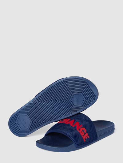 ARMANI EXCHANGE Slides mit Label-Applikation Blau 5