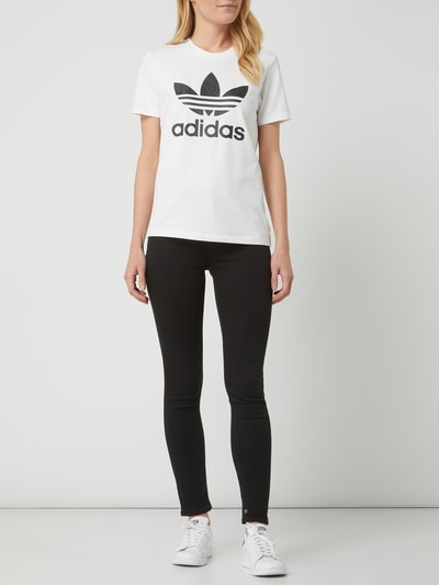 adidas Originals T-shirt z nadrukiem z logo  Biały 1