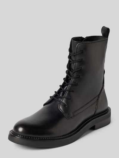 Geox Kozaki sznurowane z zamkiem błyskawicznym model ‘SERILDA’ Czarny 1