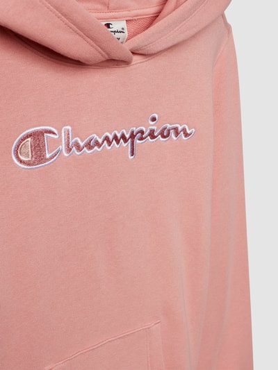 CHAMPION Hoodie mit Brand-Stitching Altrosa 2