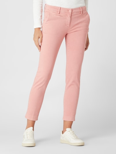 Mason's Slim fit chino met stretch, model 'New York' Roze - 4