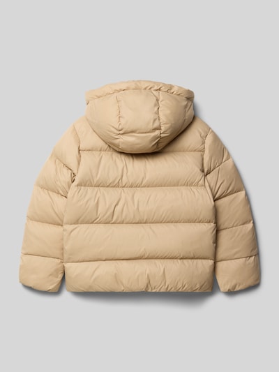 Polo Ralph Lauren Teens Regular fit donsjack in doorgestikte look, model 'Bo' Ecru - 3