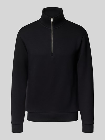 SELECTED HOMME Regular Fit Sweatshirt aus Viskose-Mix Modell 'EMANUEL' Black 2