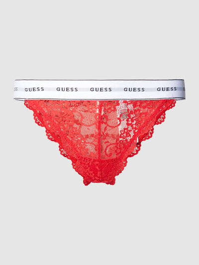 Guess String mit Spitze Modell 'BELLE BRAZILIAN' Rot 1