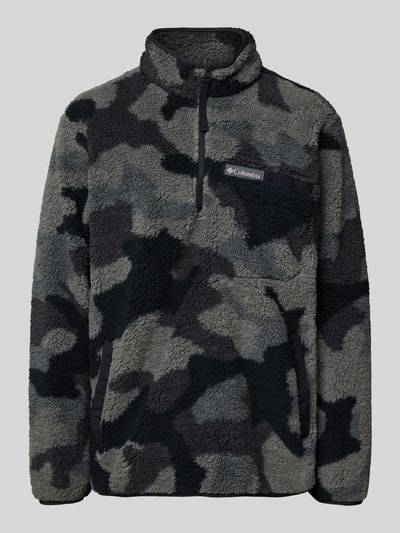 COLUMBIA Sweatshirt aus Teddyfell Black 2