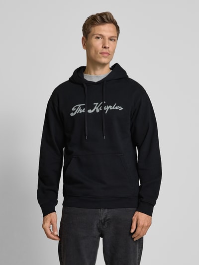 THE KOOPLES Hoodie met labelprint Zwart - 4