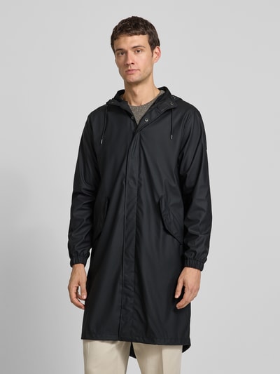 RAINS Parka met capuchon Zwart - 4