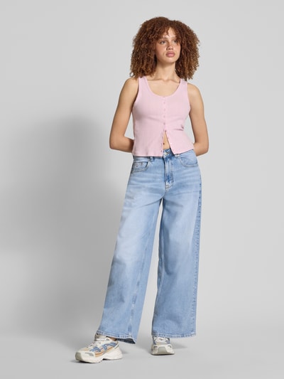 Levi's® Tanktop mit Knopfleiste Violett 1