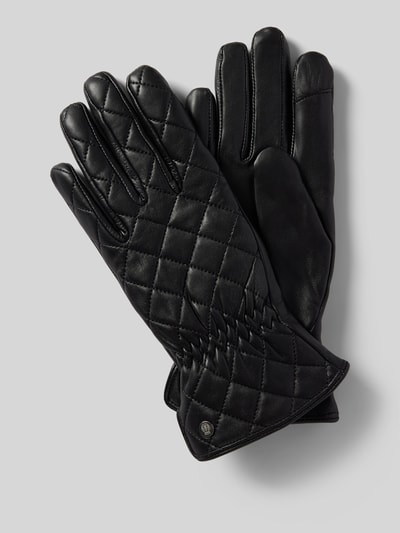 Roeckl Handschuhe mit Label-Detail Black 1