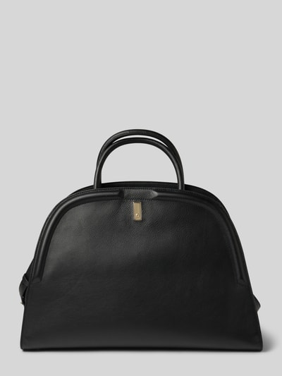 BOSS Henkeltasche aus Rindsleder Black 2