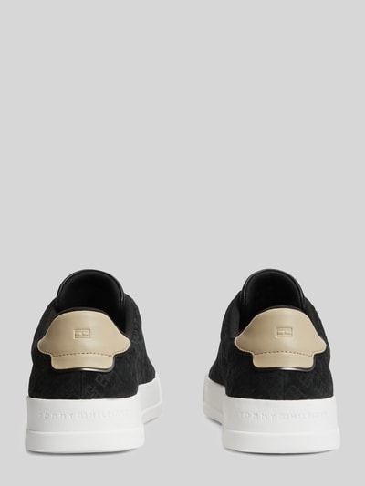 Tommy Hilfiger Sneaker aus echtem Rindsleder Black 5