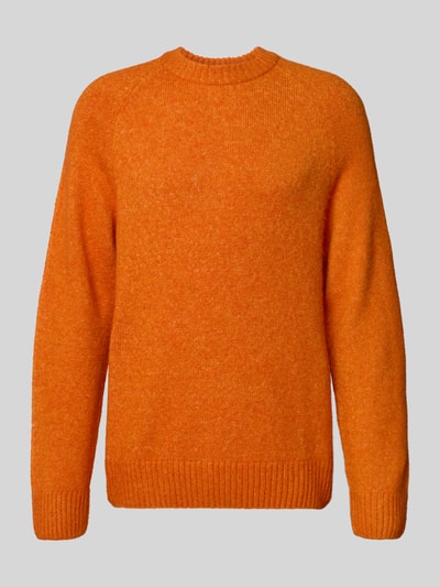 Les Deux Pullover met wol, model 'Gilbert' Oranje - 2