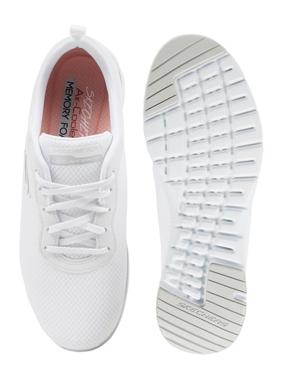 SKECHERS Sneaker aus Textil Modell 'Flex Appeal 3.0' Weiß 4