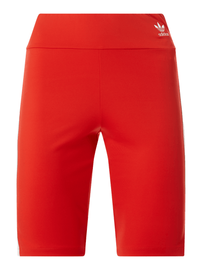 adidas Originals Radlerhose mit Logo Streifen rot online kaufen