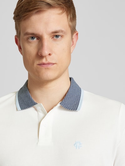 MCNEAL Poloshirt mit Label-Detail Weiss 3