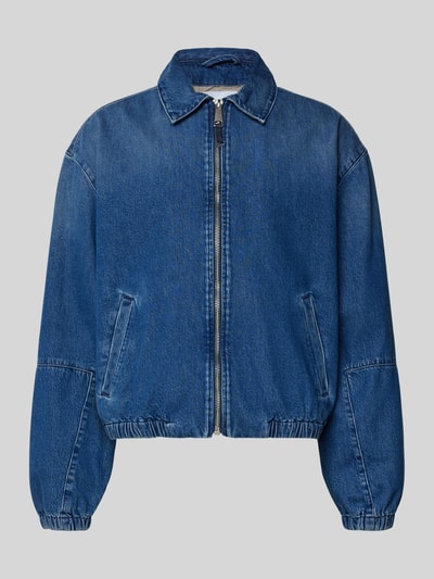 Edwin Jeansjacke mit Kentkragen Jeansblau 2