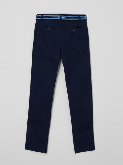 Polo Ralph Lauren Teens Chino mit Gürtel  Marineblau 4