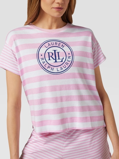 Lauren Ralph Lauren Pyjama mit Streifenmuster Pink 3