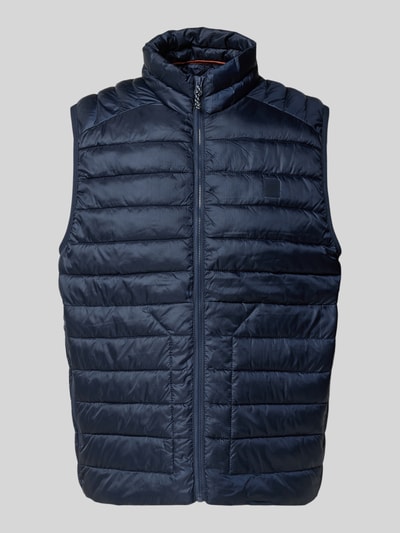 Jack & Jones Gewatteerde bodywarmer met ritszakken Marineblauw - 2