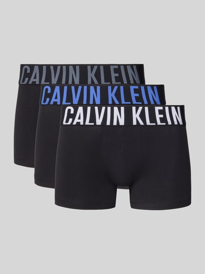 Calvin Klein Underwear Trunks mit elastischem Bund im 3er-Pack Black 1