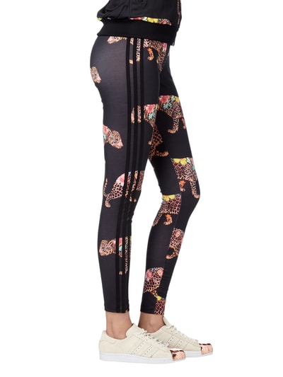 adidas Originals Leggings mit Leoparden-Print Black 6