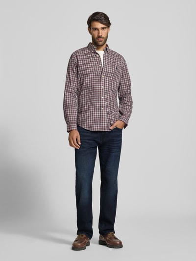 GUESS Straight Fit Jeans aus elastischem Baumwoll-Mix Modell 'RODEO' Jeansblau 1